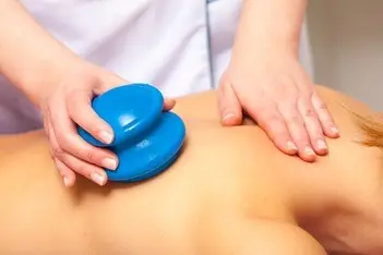 Cupping Massage with silicone cup