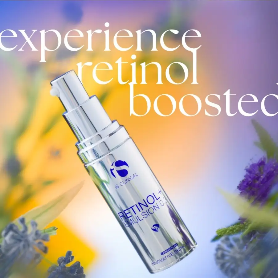 Bottle of ISClnical Retinol Emulsion